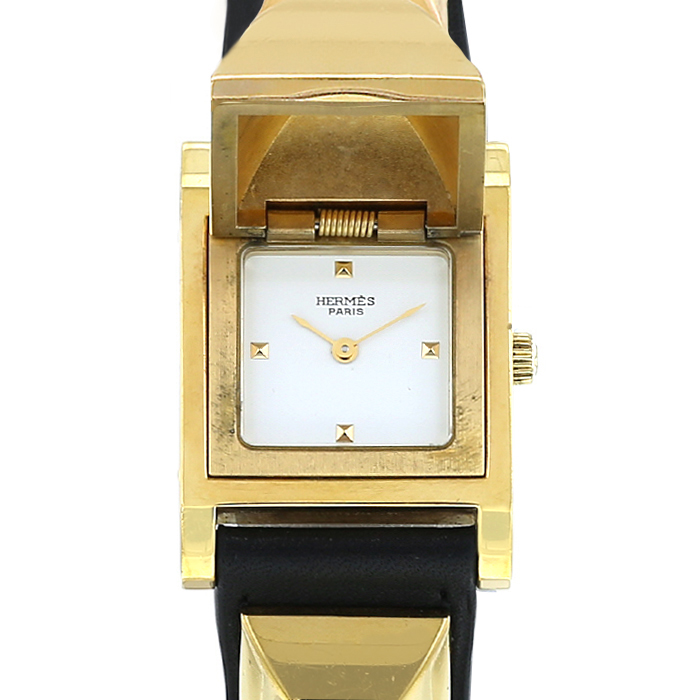 Hermes Médor watch in gold plated Circa  1990 - 00pp