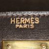 Bolso de mano Hermès Kelly 28 cm en cuero box marrón - Detail D4 thumbnail
