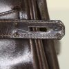 Hermès Kelly 28 cm handbag in brown box leather - Detail D5 thumbnail