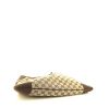 Bolso de mano Gucci Jackie vintage en lona Monogram beige y cuero marrón - Detail D4 thumbnail