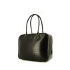 Hermes Plume small model handbag in black porosus crocodile - 00pp thumbnail
