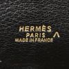 Bolso de mano Hermes Plume modelo pequeño en cocodrilo porosus negro - Detail D3 thumbnail