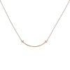 Tiffany & Co Smile T necklace in pink gold - 00pp thumbnail