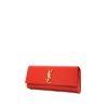Saint Laurent Kate pouch in red grained leather - 00pp thumbnail