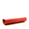 Pochette Saint Laurent Kate in pelle martellata rossa - Detail D4 thumbnail