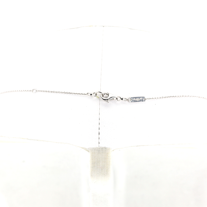 Collar Messika en oro blanco y diamantes - Detail D2