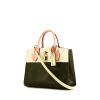 Louis Vuitton City Steamer handbag in beige, khaki and pink leather - 00pp thumbnail