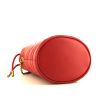 Sac bandoulière Gucci GG Marmont en cuir matelassé chevrons rouge - Detail D4 thumbnail