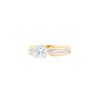 Cartier Trois ors solitaire ring in 3 golds and diamond (0,94 carat) - 00pp thumbnail