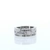 Cartier Maillon Panthère ring in white gold and diamonds - 360 thumbnail