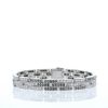 Bracelet souple Cartier Maillon Panthère en or blanc et diamants - 360 thumbnail