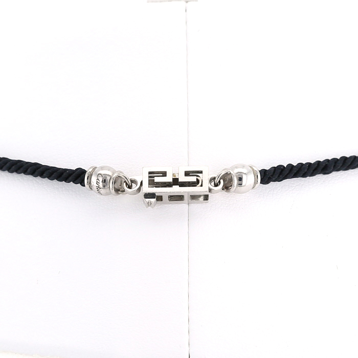 Cartier Le Baiser du Dragon necklace in white gold,  diamonds and ruby - Detail D3