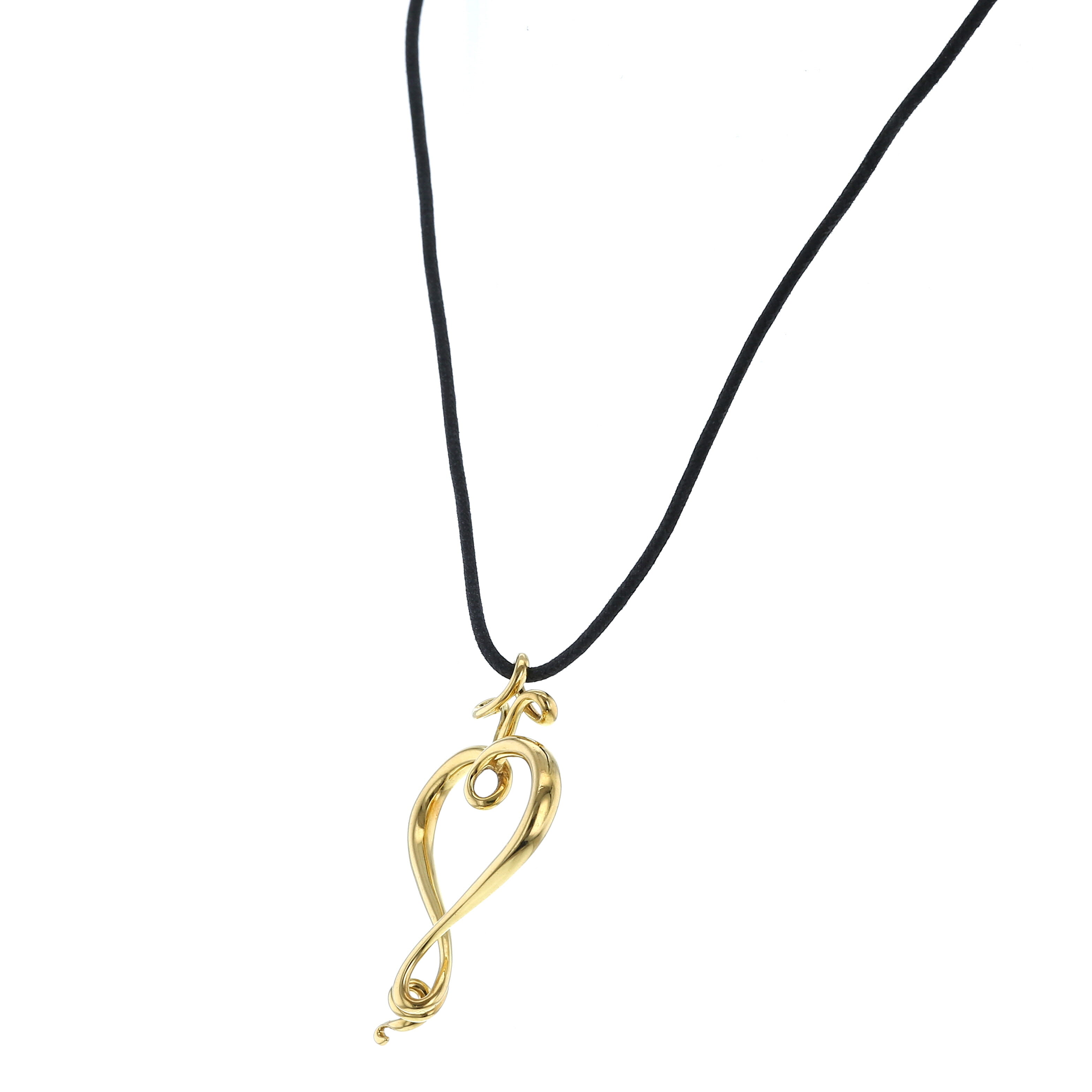 Pendentif Dior en or jaune - Detail D1