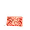 Louis Vuitton Zippy wallet in pink and red bicolor monogram patent leather - 00pp thumbnail