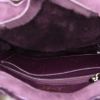 Borsa Chanel Vintage in camoscio viola e pelliccia viola - Detail D2 thumbnail