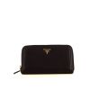 Prada handbag in black leather - 360 Front thumbnail