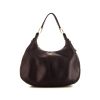 Prada handbag in black leather - 360 thumbnail