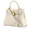 Hermès  Kelly 25 cm handbag  in Gris Perle Swift leather - 00pp thumbnail