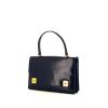 Hermès Piano bag in navy blue box leather - 00pp thumbnail