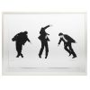 Robert Longo, "Men in the cities", silkscreen on paper, artist proof signed, numbered, dated and framed, of 1989 - 00pp thumbnail