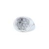 Mauboussin Transparence ring in white gold,  diamonds and rock crystal - 00pp thumbnail