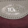 Tod's Wave shoulder bag in grey leather - Detail D4 thumbnail