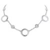 Collier Bulgari Bulgari en or blanc et diamants - 00pp thumbnail