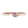 Bulgari Serpenti bracelet in pink gold,  tourmaline and diamonds - 00pp thumbnail