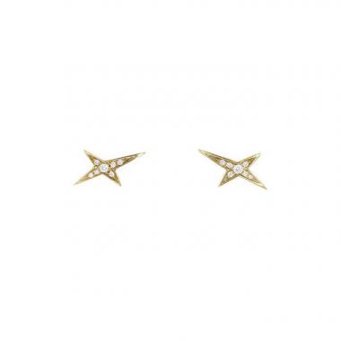 Pendientes Mauboussin Valentine Parce Que Valentin en oro amarillo y diamantes