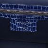 Bolso de mano Dior en cocodrilo azul - Detail D3 thumbnail