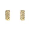 Paire de boucles d'oreilles Boucheron en or jaune et diamants - 00pp thumbnail