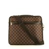 Louis Vuitton briefcase in brown ebene damier canvas - 360 thumbnail