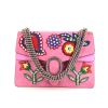 Gucci Dionysus handbag in pink suede - 360 thumbnail