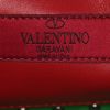 Bolso de mano Valentino Garavani Rockstud Spike en cuero verde - Detail D4 thumbnail