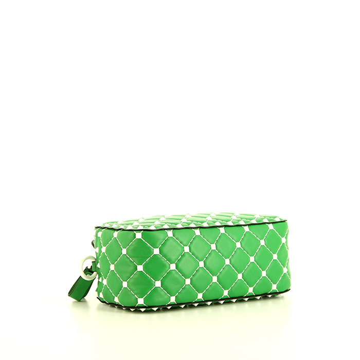 Borsa Valentino Garavani Rockstud Spike in pelle verde decorazioni con borchie - Detail D5