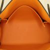 Hermes Kelly 25 cm handbag in yellow and green Swift leather - Detail D3 thumbnail
