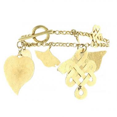 Bracciale flessibile H. Stern Diane Von Furstenberg in oro giallo