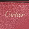 Sac à main Cartier C De Cartier en cuir rouge - Detail D4 thumbnail