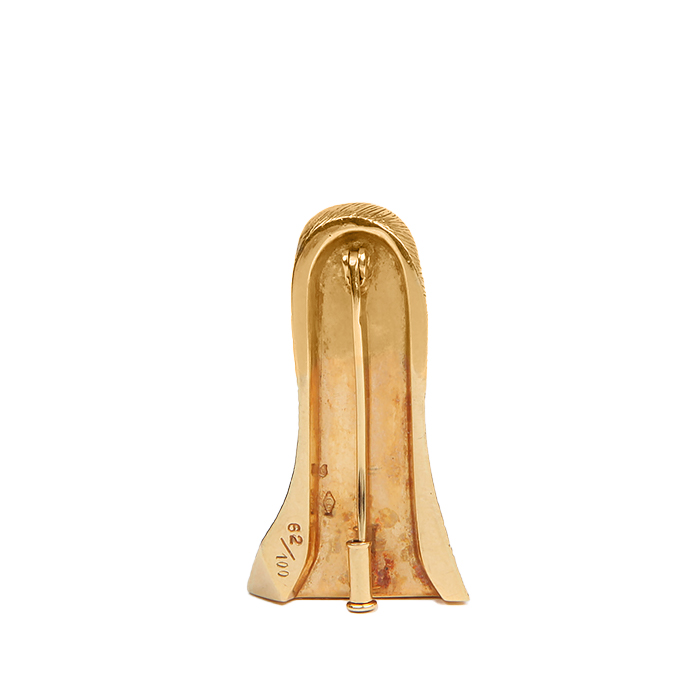César, Broche-sculpture "Pouce", en or jaune 18k, signée, numérotée et poinçonnée - Detail D1