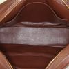 Chanel Vintage shoulder bag in brown quilted leather - Detail D2 thumbnail