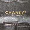 Chanel  Timeless Classic handbag  in brown quilted jersey - Detail D4 thumbnail