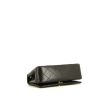 Chanel Mademoiselle bag worn on the shoulder or carried in the hand in black quilted leather - Detail D4 thumbnail