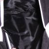 Pochette-cintura Chanel in tela nera e bianca - Detail D2 thumbnail