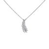 Chanel Plume de Chanel necklace in white gold and diamonds - 00pp thumbnail