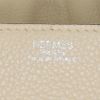 Borsa a spalla Hermès Lindy 34 cm in pelle togo beige - Detail D3 thumbnail