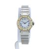 Cartier Santos watch in gold and stainless steel Ref:  0907 Circa  1990 - 360 thumbnail