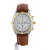 Breitling Chronomat watch in gold and stainless steel Ref:  D13050 Circa  1990 - 360 thumbnail