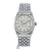 Rolex Datejust watch in stainless steel and white gold 14k Ref:  1601 Circa  1972 - 360 thumbnail