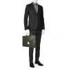 Porte-documents Louis Vuitton Conseiller en cuir épi noir - Detail D1 thumbnail