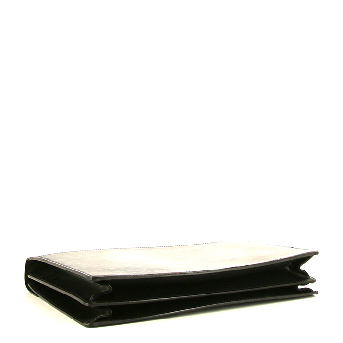 Louis Vuitton Conseiller briefcase in black epi leather - Detail D4